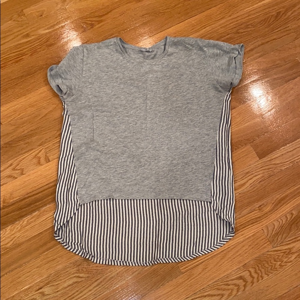 Zara hi-low tshirt